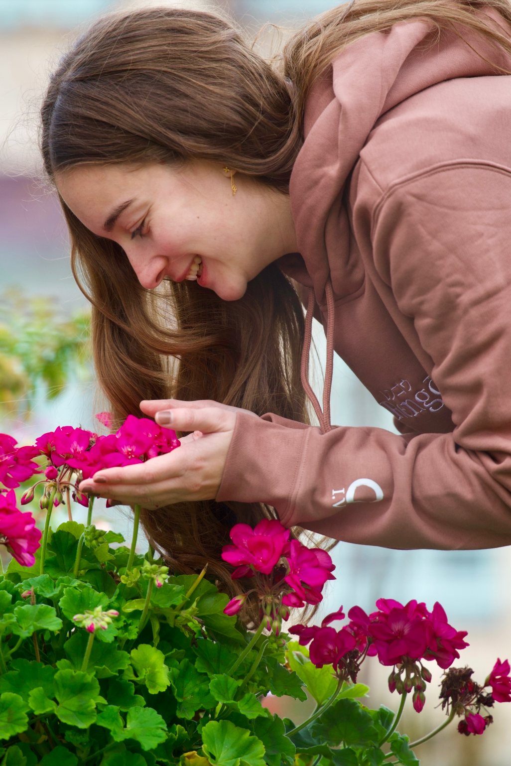 Sweat à Capuche ENSO Nuit – avec initiales sur la manche