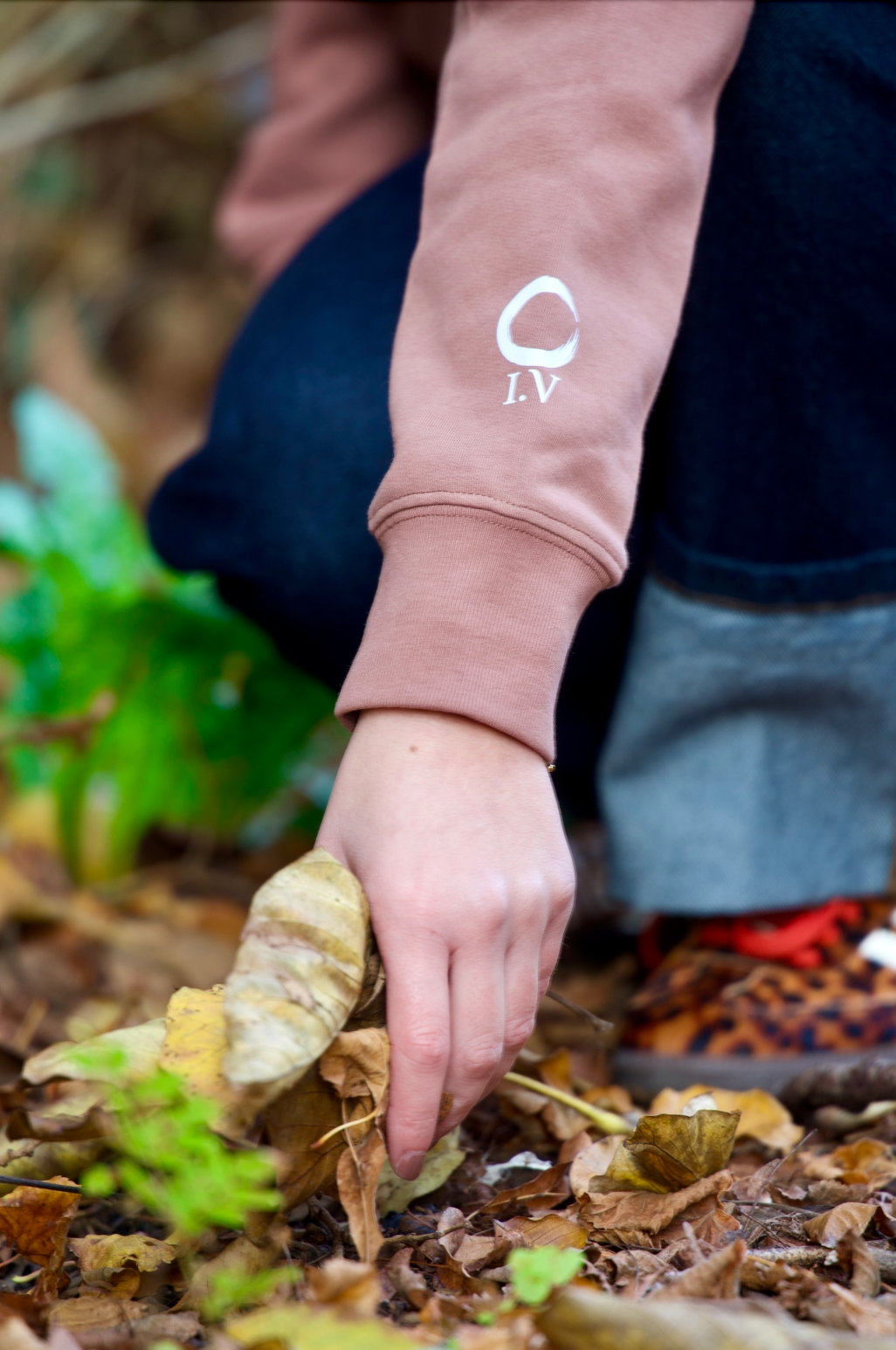Sweat à Capuche ENSO Terre – avec initiales sur la manche