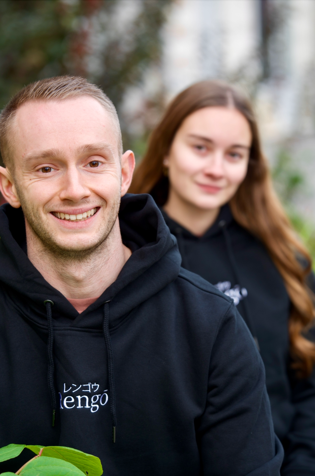 Sweat à Capuche ENSO Nuit – avec initiales sur la manche