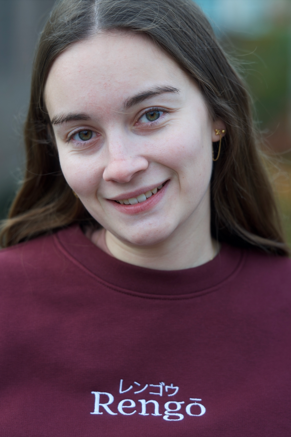 Sweatshirt ENSO Nuit – avec initiales sur la manche