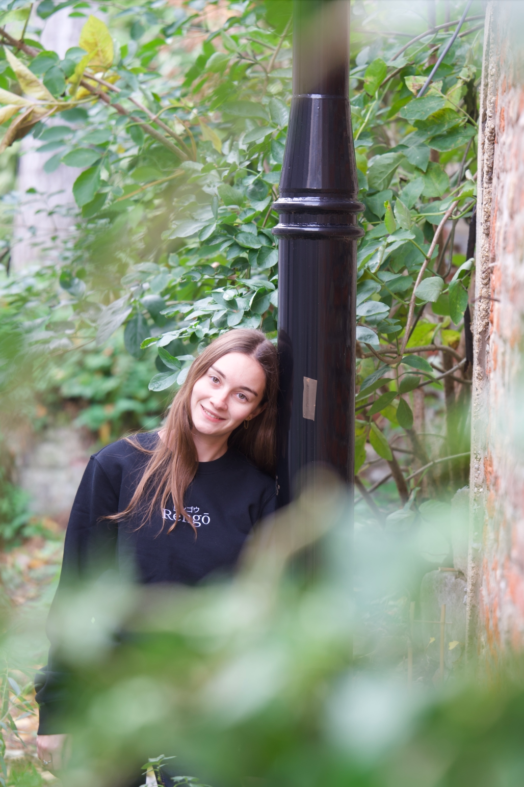 Sweatshirt ENSO Terre – avec initiales sur la manche