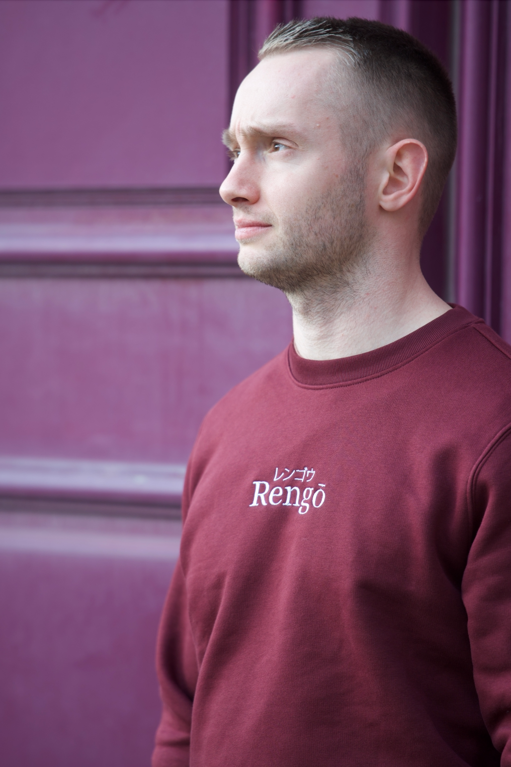 Sweatshirt ENSO Sang – avec initiales sur la manche