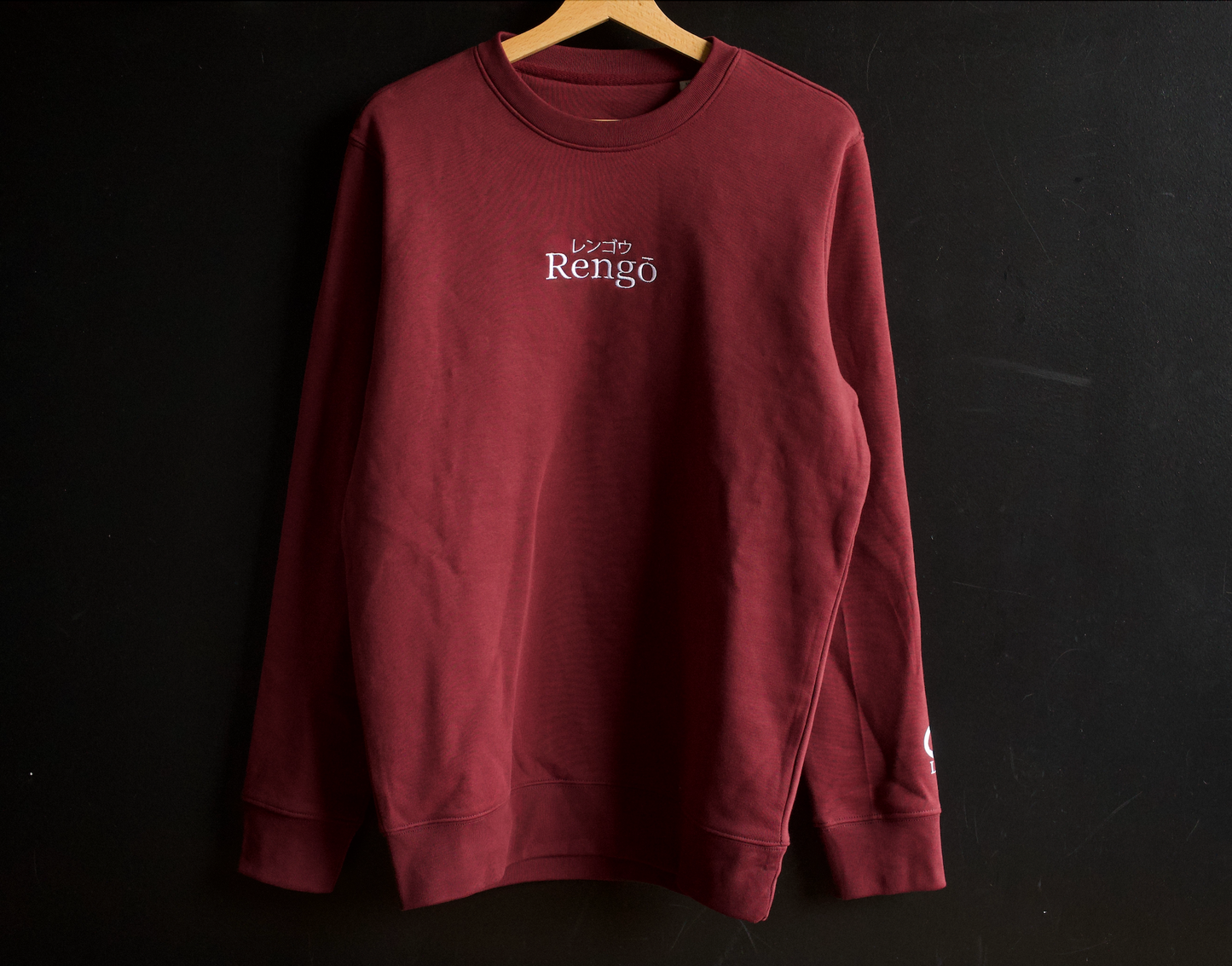 Sweatshirt ENSO Terre – avec initiales sur la manche